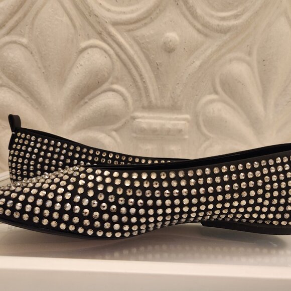Naturalizer 27 Edit "Carla" Black Sparkle Ballet flats. NIB. Size 9.5 - Picture 8 of 14